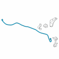 OEM 2006 Honda Civic Spring, Rear Stabilizer Diagram - 52300-SNC-J01