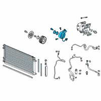 OEM Honda Civic Coil Set Diagram - 38924-5AN-A01