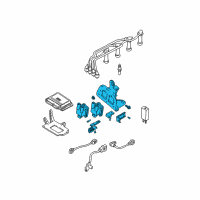 OEM 2001 Hyundai Elantra Coil Assembly-Ignition Diagram - 27301-23510