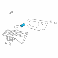 OEM 2017 Acura ILX Socket (T16) Diagram - 33513-SLC-003