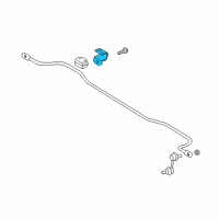 OEM 1999 BMW 540i Stabilizer Support Diagram - 33-55-1-092-074