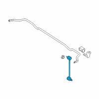 OEM Hyundai Azera Link Assembly-Rear Stabilizer Diagram - 55530-3K002