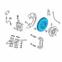 OEM 2020 Ford Transit-350 Rotor Diagram - CK4Z-1125-K