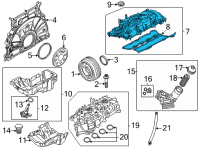 OEM 2021 BMW M235i xDrive Gran Coupe CYLINDER HEAD COVER Diagram - 11-12-9-452-895