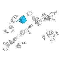 OEM 2016 Toyota Camry Control Module Diagram - 89650-06171
