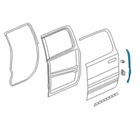 OEM 2019 Ram 1500 W/STRIP-C Pillar Lower Diagram - 68306172AC