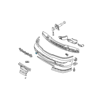 OEM 2002 BMW 525i Flap, Towing Eye, Primed Diagram - 51-11-8-212-527