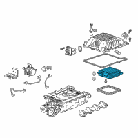 OEM Chevrolet Camaro Cooler Asm-Charging Air Diagram - 12622238