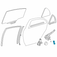 OEM Toyota Corolla Regulator Handle Diagram - 69260-01020-B6