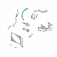 OEM 2011 Honda Civic Hose, Suction Diagram - 80312-SNC-A01