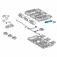 OEM 2017 Lexus RX450h Plug Assembly, Electric Diagram - G3830-48040