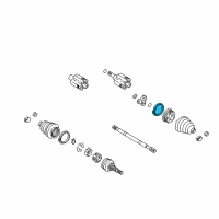 OEM 1998 Pontiac Trans Sport Clamp - Seal Retaining (109.0Mm0 Diagram - 7846473