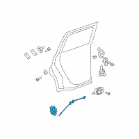 OEM 2011 Chevrolet HHR Lock Diagram - 25811543