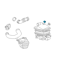 OEM 2001 Toyota Corolla Vacuum Valve Diagram - 90910-12210