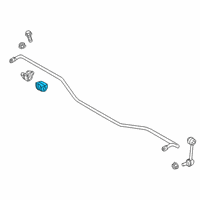 OEM 2020 Kia Stinger Bush-Stabilizer Bar Diagram - 55513B1400