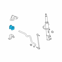 OEM 2004 Toyota Highlander Bushings Diagram - 48815-0E010