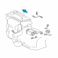 OEM 2002 Toyota Camry Valve Diagram - 25860-0H020