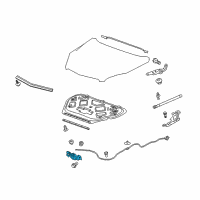 OEM 2016 Chevrolet Equinox Lock Diagram - 23120089