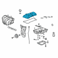 OEM 2018 Buick Envision Valve Cover Diagram - 12686424