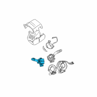 OEM 2005 Toyota Camry Headlamp Switch Diagram - 84140-33180