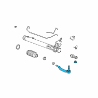 OEM 2013 Cadillac CTS Outer Tie Rod Diagram - 19177445
