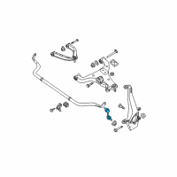 OEM 2010 Nissan Xterra Rod-Connecting, Rear Stabilizer Diagram - 56261-7S000