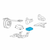 OEM Chevrolet Cruze Occupant Module Diagram - 22860871