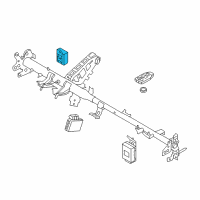 OEM 2012 Hyundai Accent Flasher Module-Turn Signal Diagram - 95550-1R000