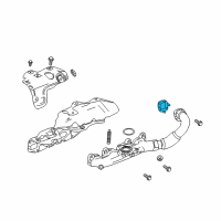 OEM 2018 Chevrolet Cruze Exhaust Manifold Gasket Diagram - 55485151