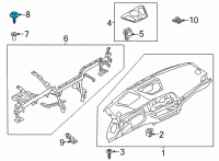 OEM 2022 BMW 330i xDrive Hex Bolt With Washer Diagram - 07-14-3-428-484