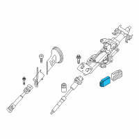 OEM BMW X6 Power Steering Control Module Diagram - 32306889170