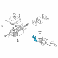 OEM 2017 Nissan Armada Tube Assembly-Brake Diagram - 46252-1LA1A