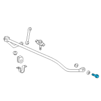 OEM 2021 Ford F-250 Super Duty Damper Bolt Diagram - -W500546-S439