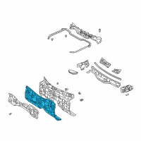 OEM Lexus LS430 Panel Sub-Assy, Dash Diagram - 55101-50080