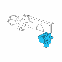 OEM 2007 Ford E-150 ABS Control Unit Diagram - 6C2Z-2C286-CA