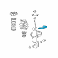 OEM 2019 Chevrolet Spark Lower Spring Insulator Diagram - 94508222