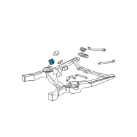 OEM 2000 Chevrolet Astro Mount Asm-Engine Diagram - 15141593