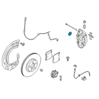 OEM 2020 BMW M340i Kit Dust Cap Diagram - 34-11-1-162-178