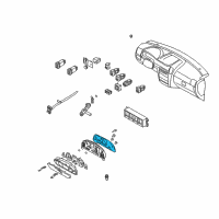 OEM Kia Cluster Assembly-Instrument Diagram - 940013E045