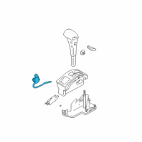 OEM Infiniti Park Position Switch Diagram - 34980-5W01A