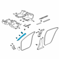 OEM 2020 Acura RLX Garnish Assembly (Max Ivory) Diagram - 84101-TY2-A02ZA
