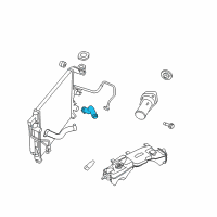 OEM 2008 Dodge Nitro Hose-Radiator Outlet Diagram - 55037849AI