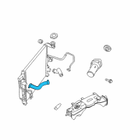 OEM 2007 Dodge Nitro Hose-Radiator Inlet Diagram - 68274766AA