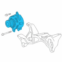 OEM 2003 Dodge Ram 3500 Van ALTERNATR-Engine Diagram - 56030914AC