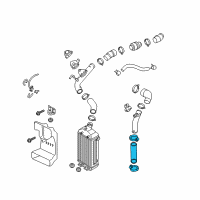 OEM 2016 Hyundai Tucson Hose-INTERCOOLER Outlet Diagram - 28261-2B740