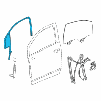 OEM GMC Terrain Run Channel Diagram - 84866522