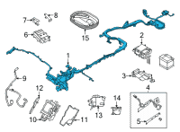 OEM 2021 Lincoln Corsair WIRE - BATTERY - ELECTRIC VEHI Diagram - LX6Z-14290-PM