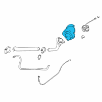 OEM 2019 GMC Sierra 2500 HD Housing Diagram - 23395441