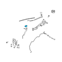 OEM 2008 Infiniti M45 Cap-Windshield Washer Tank Diagram - 28913-EH10A