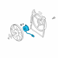 OEM 2005 Kia Amanti Motor Assembly Diagram - 977863F000